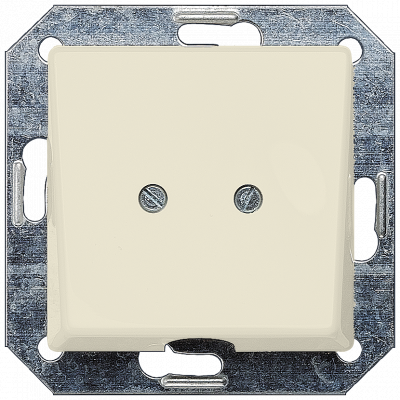 DELTA i-system, electrical white outlet cover, 55x 55 mm. 5TG2596