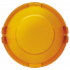 DELTA fläche IP44, SM spare window for light signal, yellow. 5TG4210