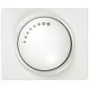 IRIS cover plate for dimmers with rotary knob polar white. 5TG55328WH