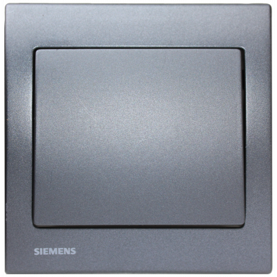 IRIS cover plate 40 mm for loudspeaker socket and presence detector slate gray. 5TG55335NS