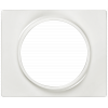 IRIS cover plate 40 mm for loudspeaker socket and presence detector polar white. 5TG55335WH