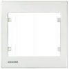 IRIS frame 1x, horizontal polar white. 5TG55340WH