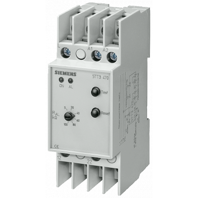 ISO monitor industry for AC networks for measured voltages up to 500 V AC. 5TT3470