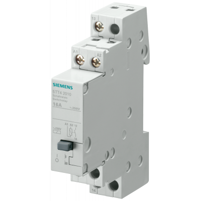 Switching relay with 1NO contact for 230 V AC 16 A control 230 V AC. 5TT42010