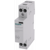 INSTA contactor with 2 NO contacts, contact for 230 V, 400 V AC 20 A activation 230 V AC 220 V DC. 5TT50000