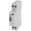 INSTA contactor 0/1 automatic with 1 NO contact and 1 NC contact, contact for 230 V, 400 V AC 20 A activation 24 V AC/DC. 5TT50018