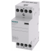 INSTA contactor with 4 NC contacts, contact for 230 V, 400 V AC 25 A activation 230 V AC 220 V DC. 5TT50330