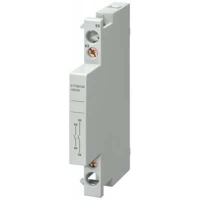 Auxiliary current switch with 2 NO contacts, for 230 V/400 V AC for 5TT58 and 5TT50. 5TT59100