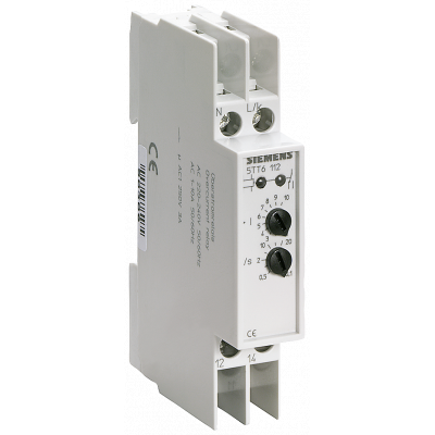 Overcurrent relay T5570 230 V AC 10 A 1-phase with transparent cap. 5TT6112