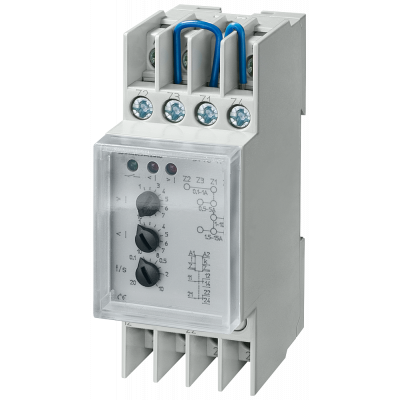 Under/over-current relay T5570 230 V AC 1/5/10/15 A 1-phase with transparent cap. 5TT6115