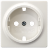 DELTA i-system, outlet cover without insert, titanium white 55x 55 mm. 5UH1044