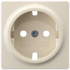 DELTA i-system, electrical white cover plate 55x 55 mm for Schuko socket. 5UH1046