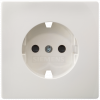 DELTA style, platinum metallic cover plate 68 x 68mm for Schuko socket outlet with.. 5UH10661