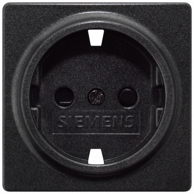 DELTA i-system, socket cover without insert with increased touch protection.. 5UH1203