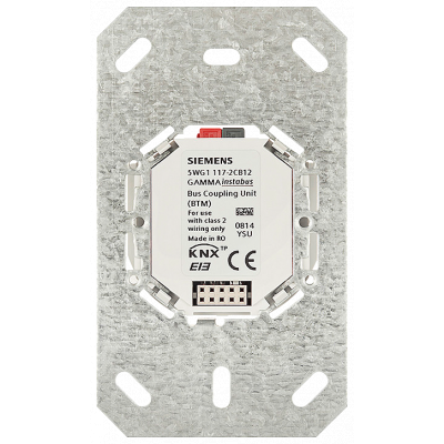 bus coupler (BTM) UP117C12 with screw mounting Vertical suspension bracket. 5WG11172CB12