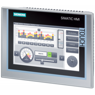 SIMATIC HMI TP700 Comfort, Comfort Panel, Touch operation, 7" widescreen TFT display, 16 million colors, PROFINET interface, MPI/PROFIBUS DP interface. 6AV21245GC000VS0