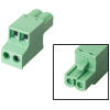 SIMATIC HMI Connector, female, 2-pin, type 1. 6AV66718XA000AX0