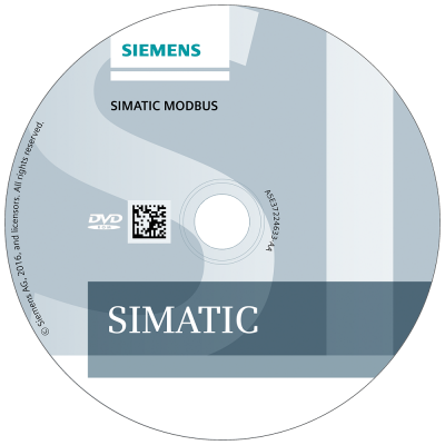 SIMATIC MODBUS/TCP PAC20 for S7-300-PN and S7-400-PN. 6AV66766MA300AX0