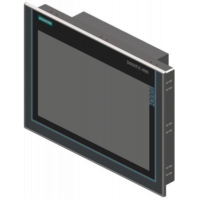 SIMATIC IFP1200, Flat Panel 12" display (16:10), Touch, Standard up to 5 m, 1280x 800 pixels, for 24 V DC, display port/DVI interface incl. DVI/USB ca. 6AV74661TA000AA0