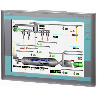 SIMATIC, ПРОМЫШЛЕННЫЙ МОНИТОР FLAT PANEL PRO, 15-ДЮЙМОВЫЙ СЕНСОРНЫЙ TFT-ДИСПЛЕЙ, РАЗРЕШЕНИЕМ 1024Х768 ПИКСЕЛЕЙ, =24В И ~120/240В, VGA, DVI-D, ДЛИНА КА. 6AV78615TB101BA0