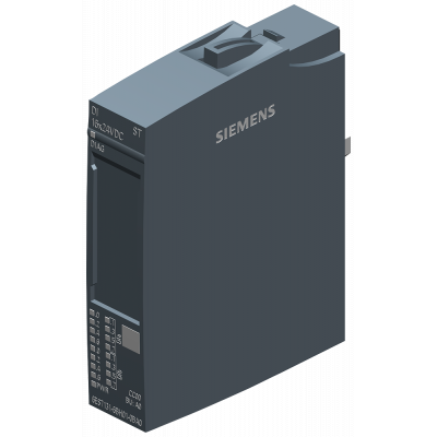 SIMATIC ET 200SP, модуль дискретных входов, DI 16x 24V DC ST, со стандартными функциями, тип 3 (IEC 61131), вход PNP, (sink, P-reading), упаковка из 1. 6ES71316BH010BA0