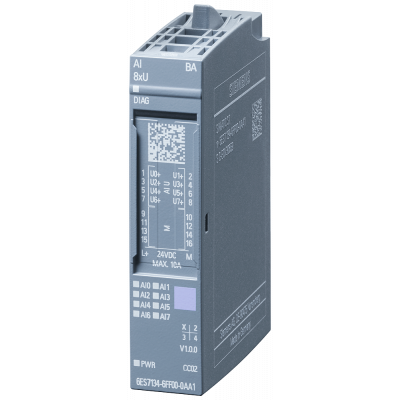 SIMATIC ET 200SP AI 8xU BA. 6ES71346FF000AA1