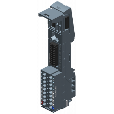 SIMATIC ET 200SP, базовый блок BU20-P16+A0+2B, BU типа U0, упаковка: 1 шт., втычные клеммы  Push-in, без вспомогательных клемм AUX, подключение к суще. 6ES71936BP000BU0