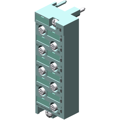 SIMATIC ET 200pro CM IO 8x M12P. 6ES71944CB100AA0