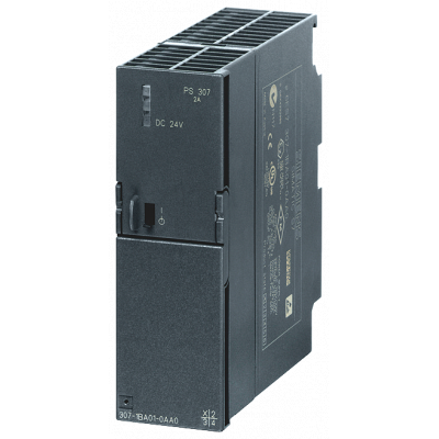 Load power supply SIMATIC PS307, single-phase 24 V DC/2 A. 6ES73071BA010AA0