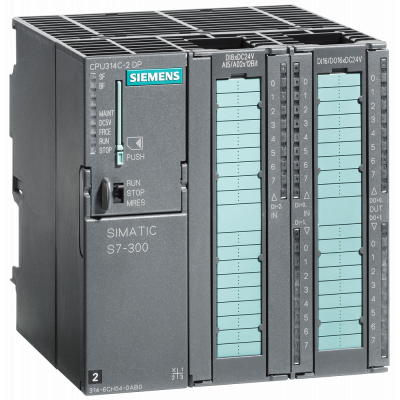 SIMATIC S7-300 CPU 314C-2 DP 24DI / 16DQ / 5AI / 2AQ, 192 KB. 6ES73146CH040AB0