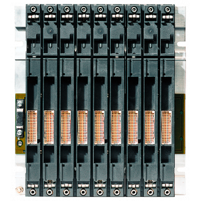 SIMATIC S7-400 ER2 With 9 slots, sheet steel For configuring S7-400 expansion units. 6ES74031JA010AA0