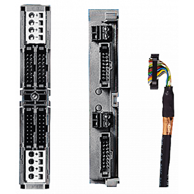 Front connector module SIMATIC S7-300, dig. IOs 2A, 16-p. cable connect, spring. 6ES79213AC000AA0