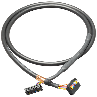 Round cable 16-pin assembled, shielded 16-pin, 1 m. 6ES79230BB000DB0