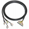 Round cable 50-pin, 4 x 16 pole and 1 x 50 pole with IDC connector, L= 0.5m. 6ES79235BA500EB0