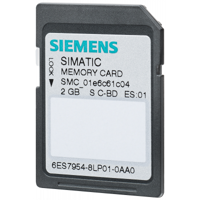 SIMATIC S7, КАРТА ПАМЯТИ MC ДЛЯ ЦПУ S7-1X00, 3,3 В FLASH, 2 ГБАЙТА. 6ES79548LP020AA0