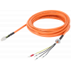 Prefabricated power cable at V90 230 V FS A, B, C, D (1kW). 6FX30025CK011AF0