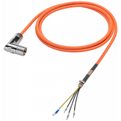 Prefabricated power cable at V90 230 V FS D (1.5kW/2kW). 6FX30025CK311AD0