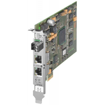 Communication processor CP 1628 PCIe X1, 2-port switch + security, Ind. Ethernet. 6GK11628AA00