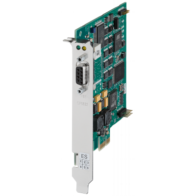 Communications processor CP 5622 PCIe X1, connection to PROFIBUS. 6GK15622AA00