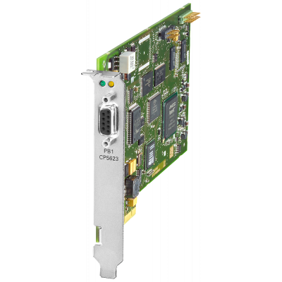 Communications processor CP 5623 PCIe X1, connection to PROFIBUS. 6GK15623AA00