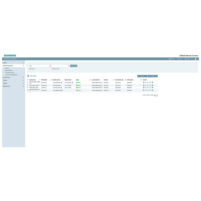 SINEMA Remote Connect Virtual Appliance V1.0, Basic software package. 6GK17201AH010BV0