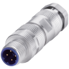 IE FC M12 Plug PRO, M12 plug-in connector, 180° cable outlet, D-coded, 8 units. 6GK19010DB106AA8