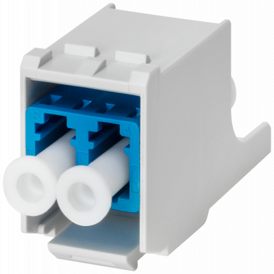 FO LC coupler  Plastic enclosure  for mounting in 19" module frame 1 pack = 5 units. 6GK19010RP100AA0