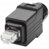 IE RJ45 Plug PRO, push-pull IP65 plug for on-site assembly. 6GK19011BB106AA0