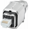 IE FC RJ45 Plug PRO, Push-Pull plug for on-site assembly on IE FC TP cable. 6GK19011BB216AA0