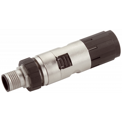 PB FC M12 Plug PRO, plug with FC connection system, male contact insert, 5 units. 6GK19050EA10