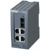 SCALANCE XB004-1G unmanaged Industrial Ethernet Switch for 10/100/1000 Mbit/s  for setting up small star and line topologies  LED diagnostics, IP20, 2. 6GK50041GL101AB2