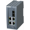 SCALANCE XB004-1LDG unmanaged Industrial Ethernet Switch for 10/100/1000 Mbit/s  for setting up small star and line topologies  LED diagnostics, IP20,. 6GK50041GM101AB2