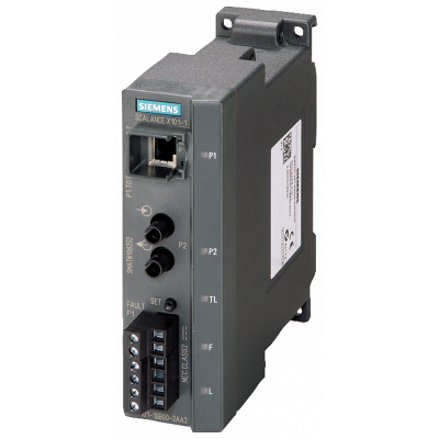 SCALANCE X101-1, IE media converter, 10/100 Mbps RJ45, 100 Mbps MM BFOC. 6GK51011BB002AA3