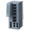 SCALANCE XC106-2, Unmanaged IE switch, 6x 10/100 Mbit/s RJ45 ports, 2x 100 Mbit/s Multimode BFOC, LED diagnostics, error-signaling contact with set bu. 6GK51062BB002AC2